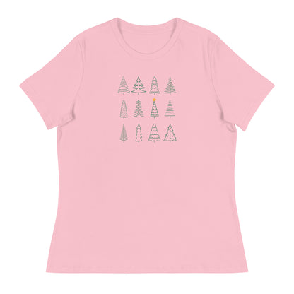 Christmas Trees Women's Relaxed T-Shirt