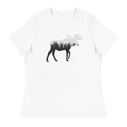 Moose of the Forest Women's Relaxed T-Shirt